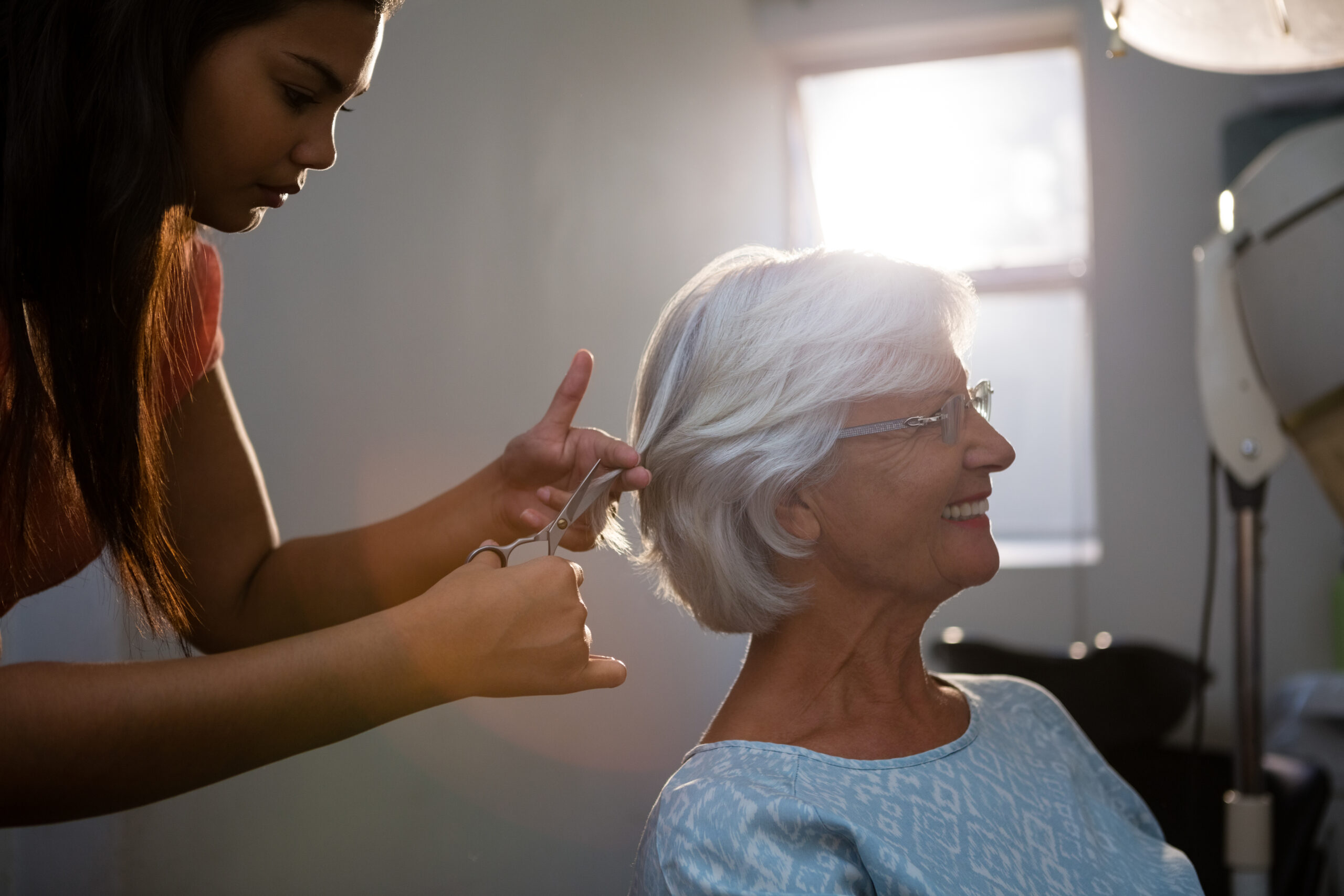 Aged care hairdressing services additional service
